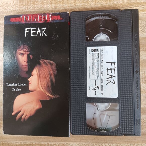 Fear 1996 VHS Horror Thrillers Collection Wahlberg Witherspoon Milano 90s VTG - Picture 7 of 8